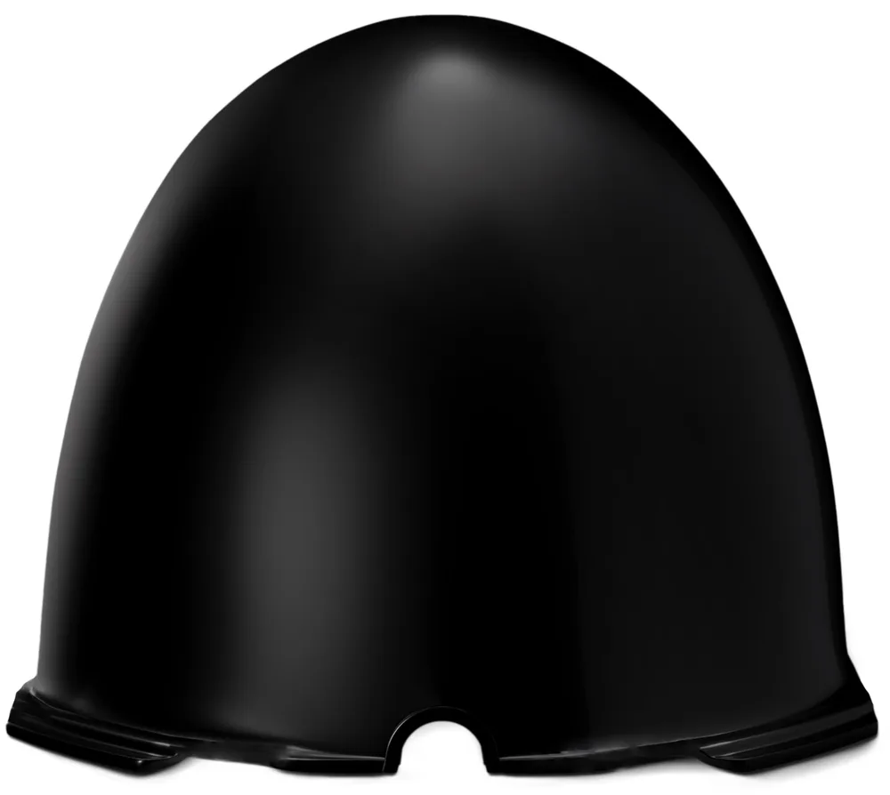 Cloche CX5 de profil, encoche passe-câble visible