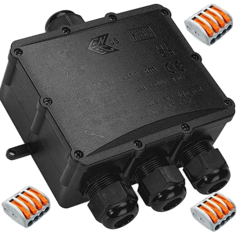 Connecteur électrique étanche IP68 4 voies Janaa