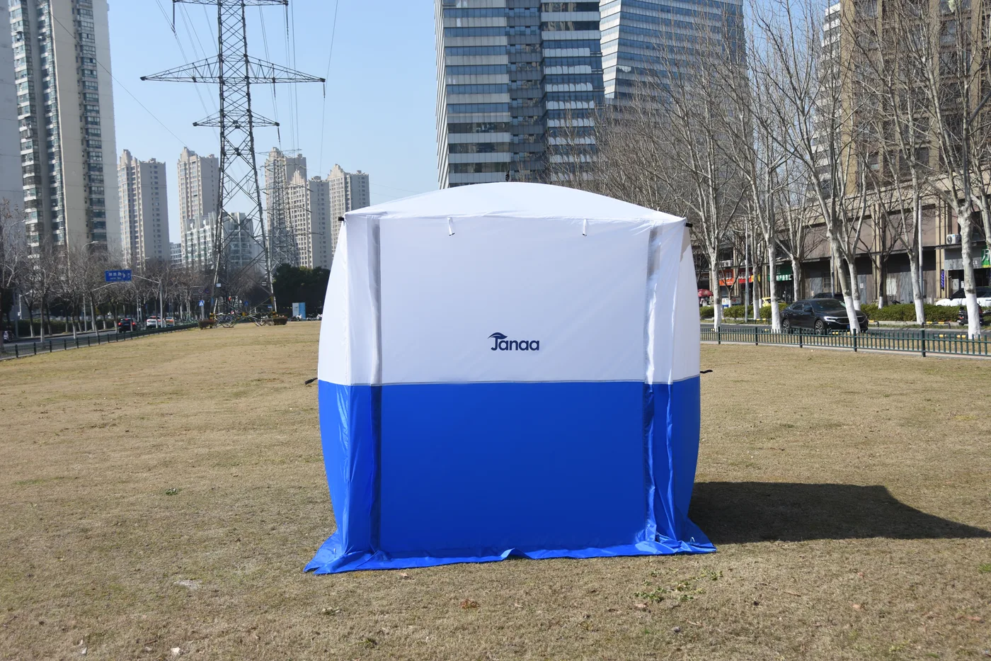 JAX3 Blue front view